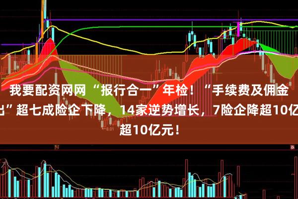 我要配资网网 “报行合一”年检！“手续费及佣金支出”超七成险企下降，14家逆势增长，7险企降超10亿元！