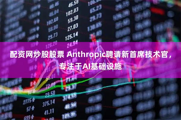 配资网炒股股票 Anthropic聘请新首席技术官，专注于AI基础设施